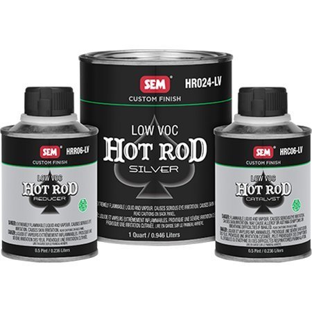 SEM PAINTS Hot Rod Silver Kit, Low VOC HR020-LV